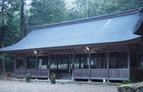 昨春準備大滝神社