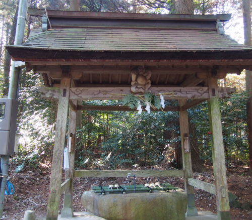 昨春準備大滝神社