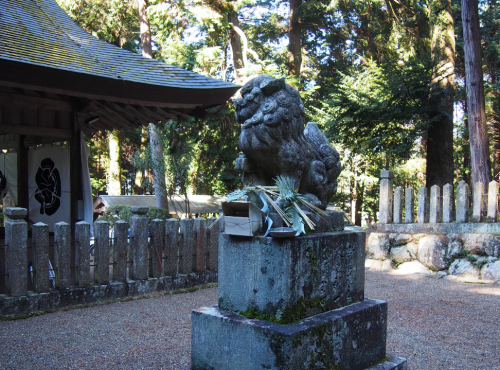 昨春準備大滝神社