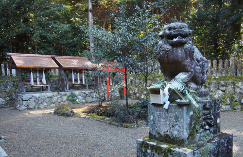 昨春準備大滝神社