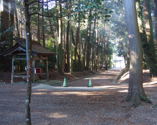 昨春準備大滝神社