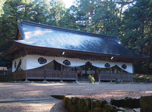 昨春準備大滝神社