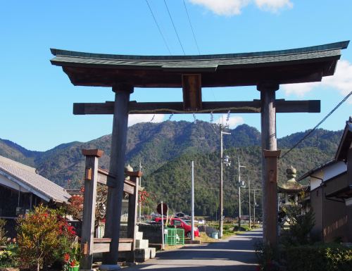 瀧尾神社迎春準備