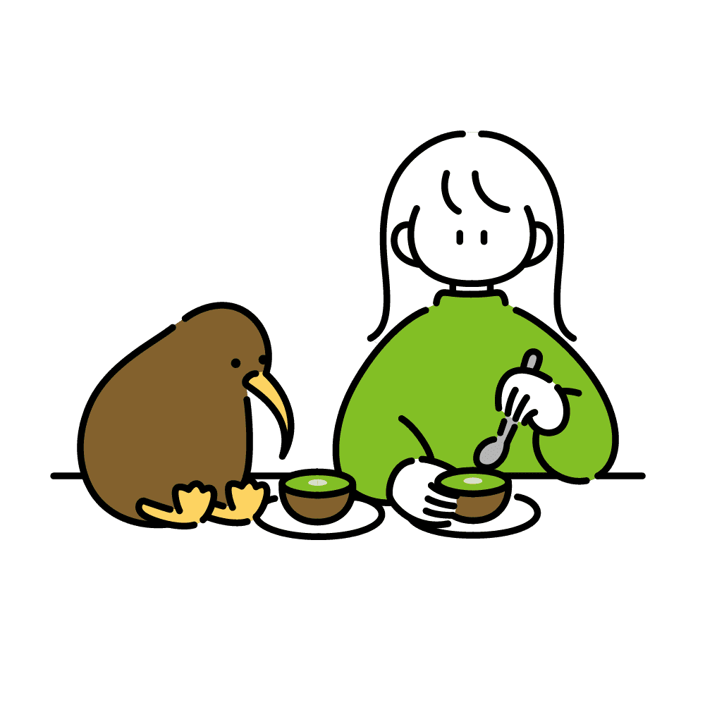 食事　イラスト